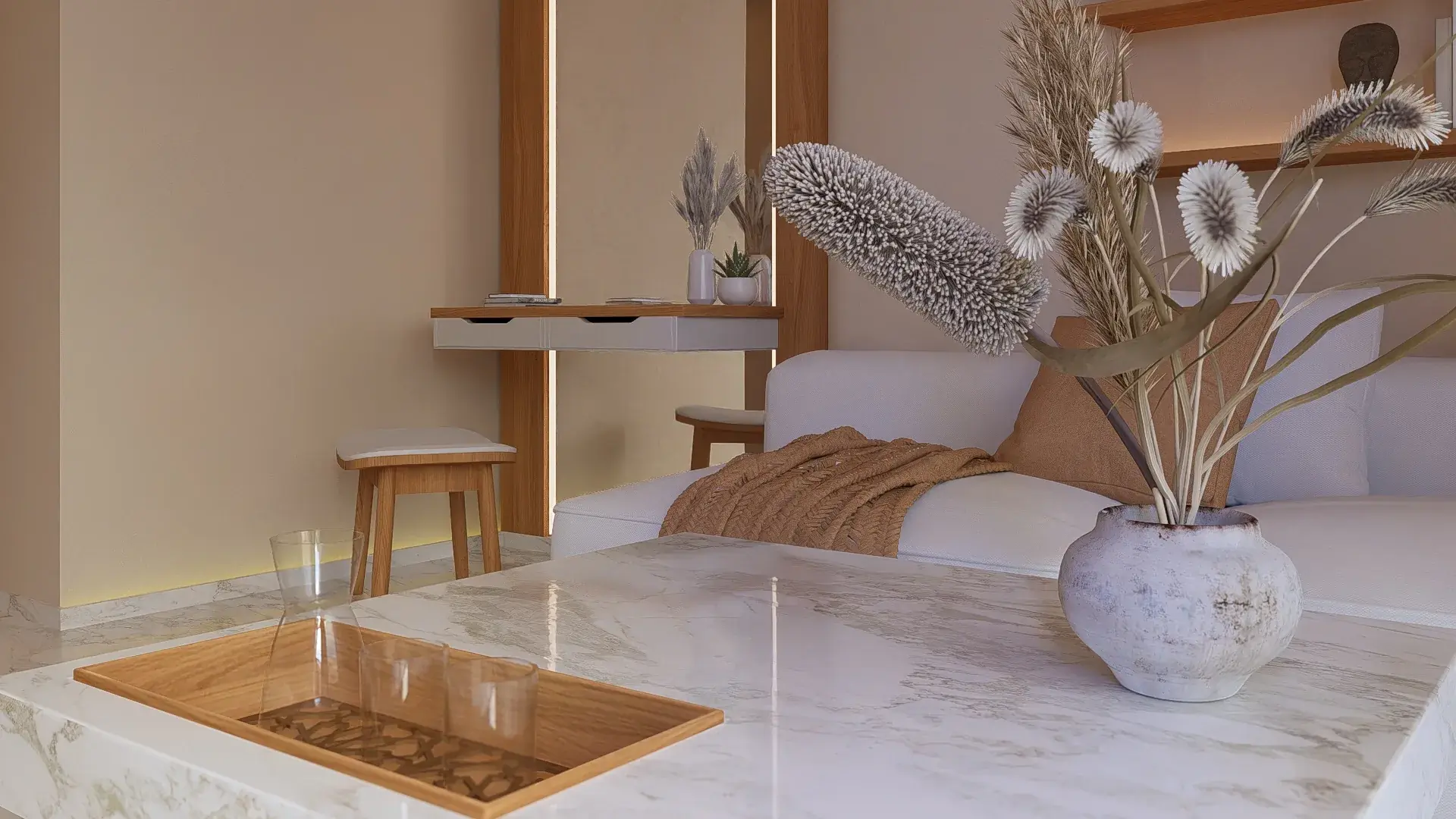 Room 1 Andalusian room design by Khalil Grouz