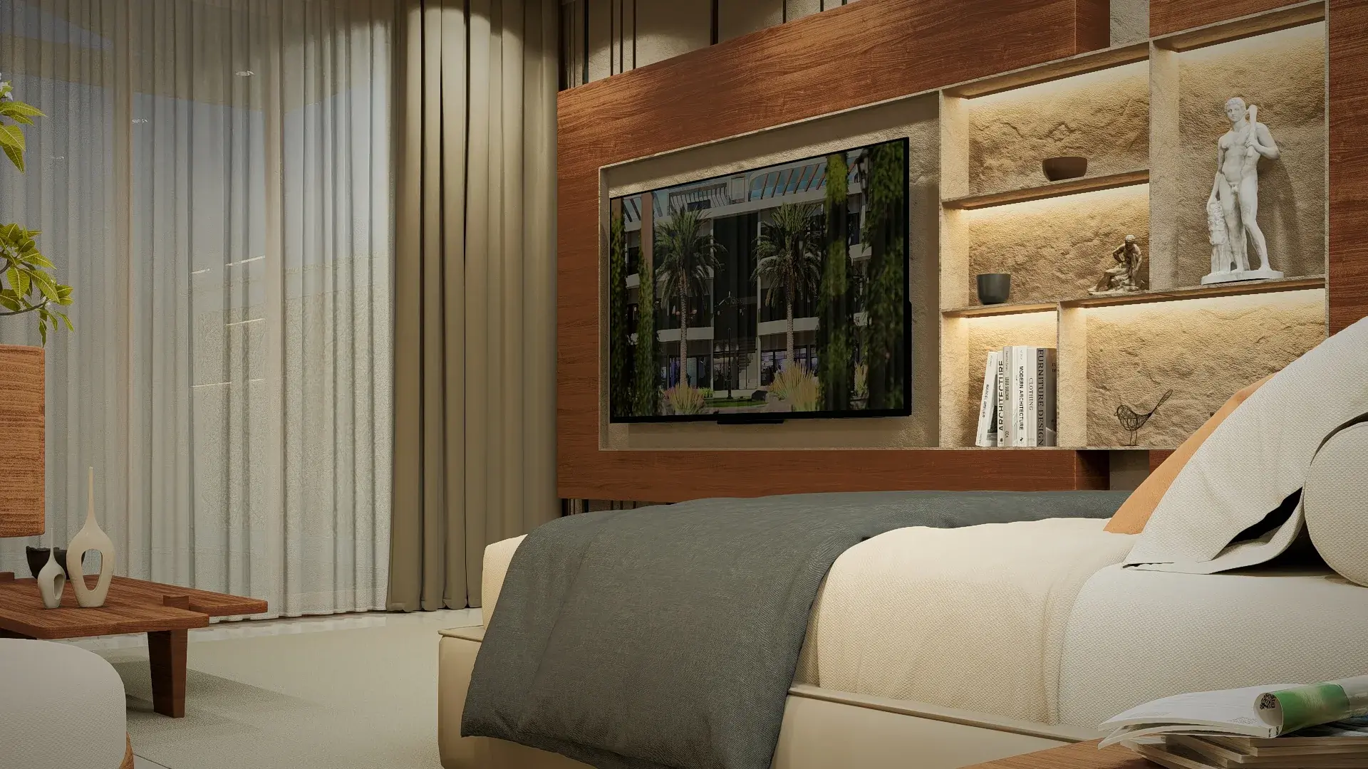 Room 3 Moorish room design by Khalil Grouz